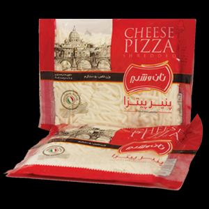 پنیر پیتزا 180 گرمی نان و شیر. پخش مواد غذایی پارس ترسیم