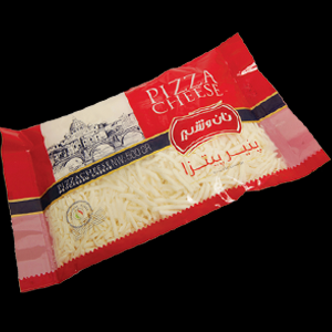 پنیر پیتزا 500 گرمی نان و شیر پخش مواد غذایی پارس ترسیم