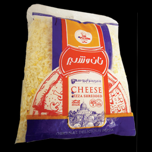 پنیر پیتزا دو کیلویی دانمارکی نان و شیر پخش مواد غذایی پارس ترسیم