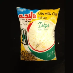 پنیر پیتزا دو کیلویی دلیجه
