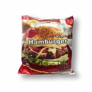 همبرگر 90 % گوشت آوران