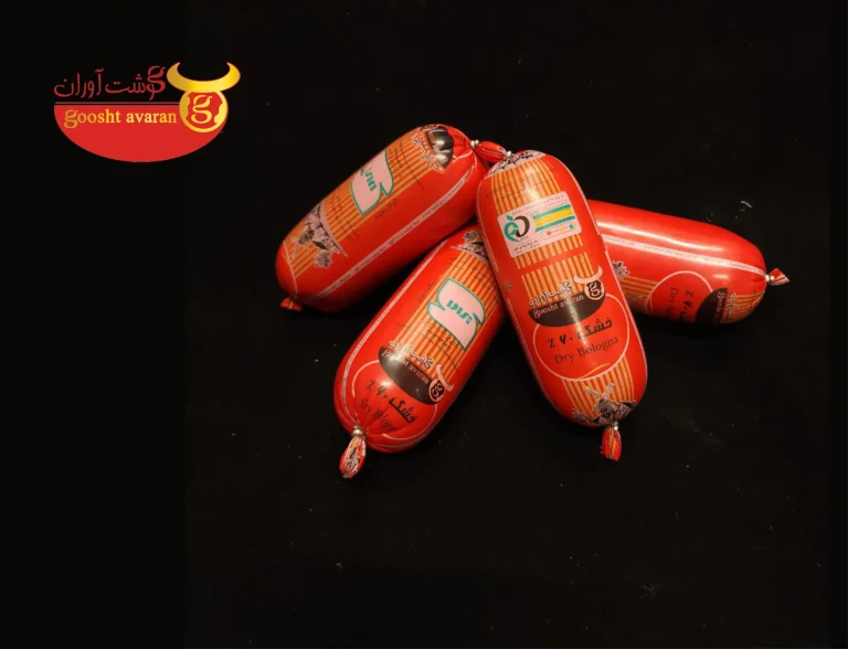 کالباس خشک خانواده پيتزا 60% گوشت آوران