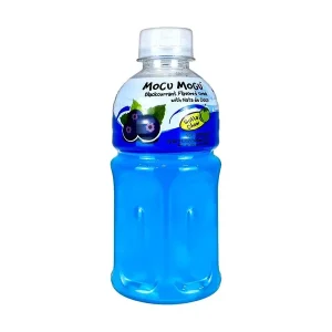 آبمیوه نارگیل بلوبری شیشه 310 سی سی کوکو