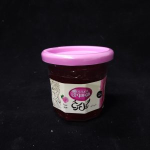 مربای گلسرخ موسوی 320 گرمی شیشه ای